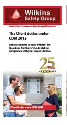 Client Duties Under CDM 2015