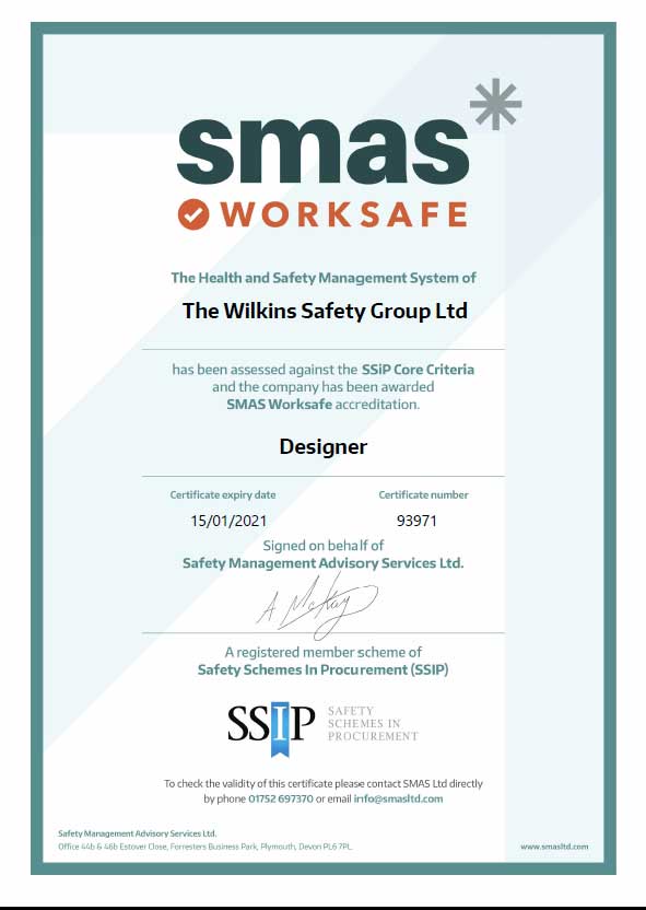 SMAs Designer Certificate