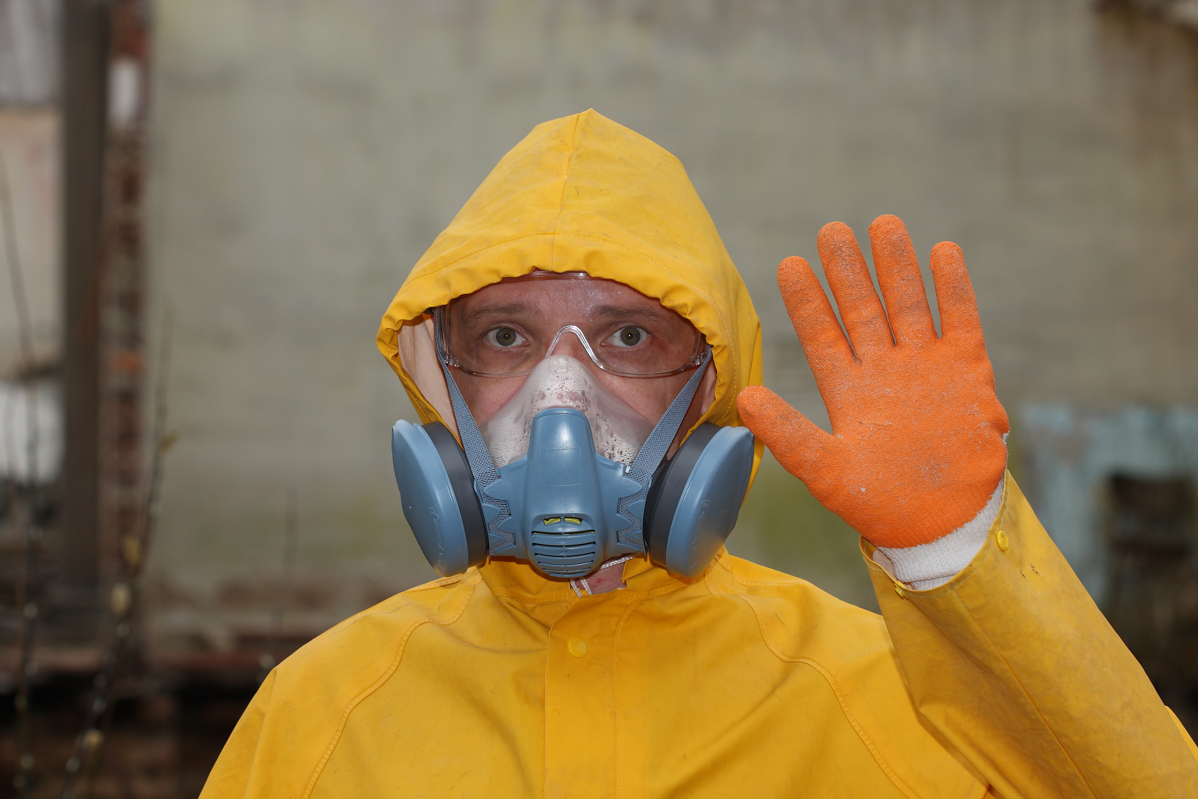 Respirator mask - face fit testing