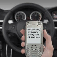 Texting while driving