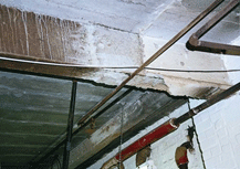 Asbestos in roof